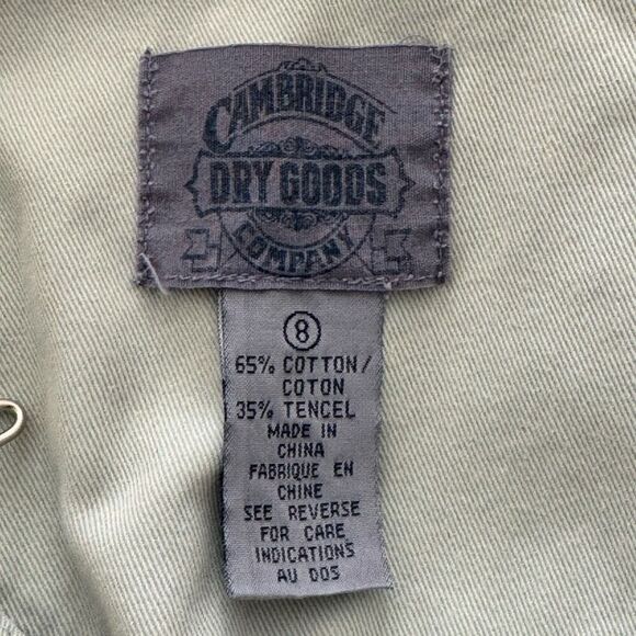 Vintage Cambridge Dry Goods Overalls Mint Green - Picture 7 of 7